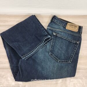 Levi's Signature Jeans Men's 36 x 30 Relaxed Fit Straight Leg Blue Denim Pants‎